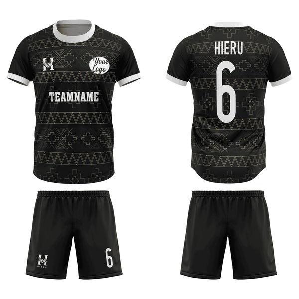 Black Pattern Jersey