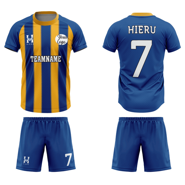 Blue & Yellow Pattern Jersey