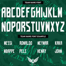 Dark Green Pattern Jersey