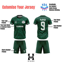 Dark Green Pattern Jersey