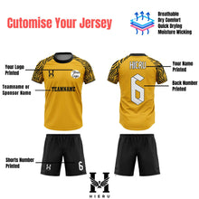 Mustard Yellow Pattern Jersey