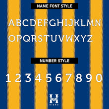 Blue & Yellow Pattern Jersey