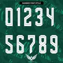 Dark Green Pattern Jersey